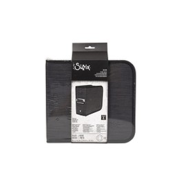 Sizzix Storage Die Storage Binder Small Black Inspired by T Holtz | 665248 |Chapter 2 2022, Multicoloured, One Size
