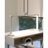 Nail Desk Lamp for Nail Tech, Foldable 34in 48W Half