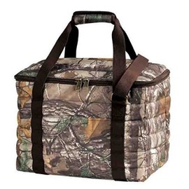 Realtree Extra Large 36 Can Insulated Lunch Bag Cooler with Padded Handle (Water/weather Resistant)