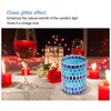 Mosaic Votive Candle Holder Handcrafted Glass Tea Light Holder for