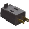 Brown 3outlet 2wire Cube Tap