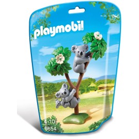 Playmobil Koala Family Playset With Tree For Kids Ages 4 To 10