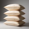 100% Egyptian Cotton Pillowcases - 200 Thread Count, Super Soft
