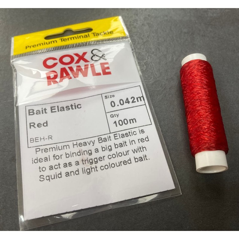 Cox & Rawle Premium Heavy Bait Fishing Elastic - Clear