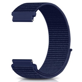 18mm Nylon Sport Bands Compatible with Garmin Venu 3S Watch Band Women Venu 2S/Vivoactive 4S/Vivomove 3S/Active S, Soft Breathable Quick Release Strap Wristband for Forerunner 255S Music/265S Men