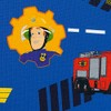 Swafing Fireman Sam Cotton Jersey Fabric for Children Coupon (Blue,