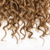 Curly Faux Goddess Locs Crochet Hair 12Inch Pre Looped Synthetic