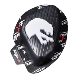 Furygan Sliders Knee - Motorcycle Piste Racing - Lightweight Durable Heavy Duty Racing Pants Competition MotoGP Moto3 - White Red Black