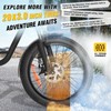 16/20x3.0 E-Bike Tire Fat BikeTyre for MTB/Ebikes,All-Terrain Directional Knobby Tread,Superior
