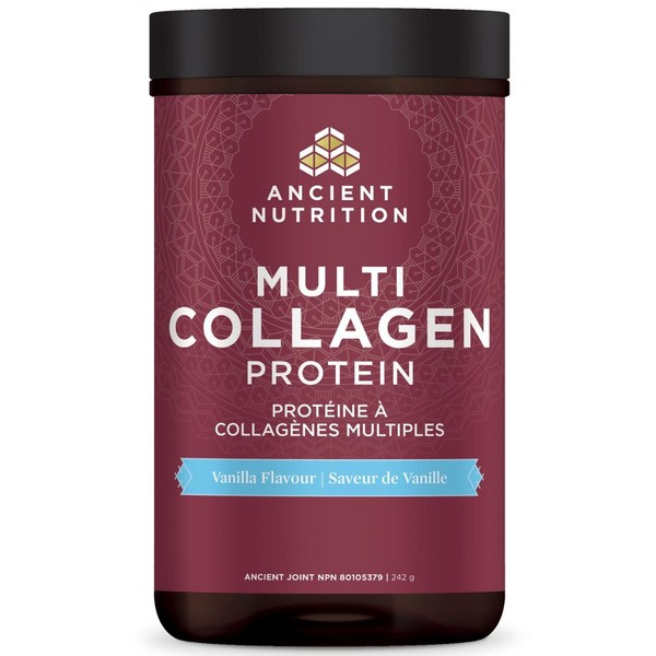 Ancient Nutrition Multi Collagen Protein Powder, Vanilla / 222-286g