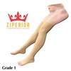 Ziperior Thigh High 15-20 mmHg Compression Wide Calf Inside Leg
