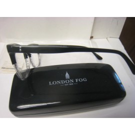 London Fog  BEN in BLACK 52-19-140 mm   Eyeglass Frame & Case