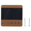AC200-240V Fan Coil Thermostat, Intelligent Digital Central Air Conditioning Thermostat,