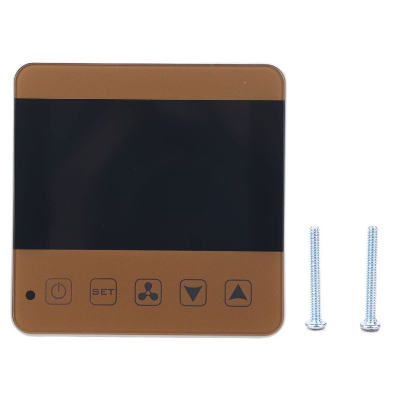 AC200-240V Fan Coil Thermostat, Intelligent Digital Central Air Conditioning Thermostat,