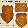 Sword Holder Wall Mount Wooden Sword Plaque Wood Display Sword