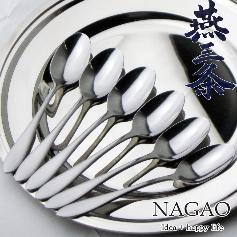 Nagao Tsubamesanjo Coffee Spoon, 5 Bottles + 1 Bottle, 4.8