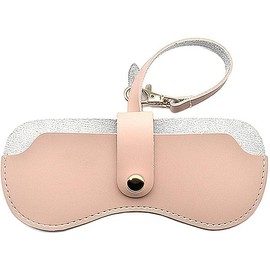 JJLFresheners Pink Soft Leather Glasses Case Pouch Eyeglasses Bag Organizer Storage Portable Sunglasses for Women Men Eyewear Sleeve, Sunglasses and Eyewear Accessories, Women's Eyeglass Cases