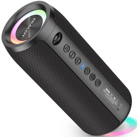 ZEALOT Bluetooth Speaker Portable Wireless Bluetooth Speaker with 40W Enhanced Bass, 30H Playtime, IPX6 Waterproof, Bluetooth 5.2 Outdoor Speaker for Travel, Pool, Beach