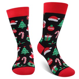 AGRIMONY Funny Christmas Socks for Men Women Teens Boys - IF You Can Read This Merry Xmas Novelty Fun Crew Funky Cute Crazy Silly Socks-Funny Xmas Christmas Gifts Stocking Stuffers