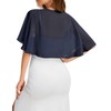 Bbonlinedress Chiffon Capes Women's Bolero Elegant Summer Shoulder Scarf Soft
