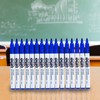 School Smart Dry Erase Pen Style Marker, Fine Tip, Blue,