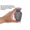 BOLD & DIVINE Wooden Textured Theme Keepsake Urn | Human