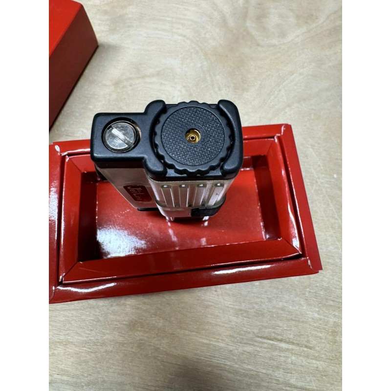 Jetline Gotham Lite Quad Jet Cigar Lighter and Punch -