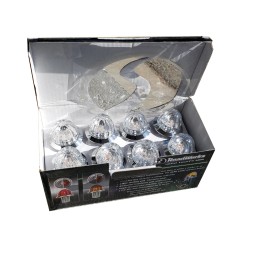 CAJA DE 8 Hero Mini 3/4" Luz de de Sandía (Claro/Ámbar)