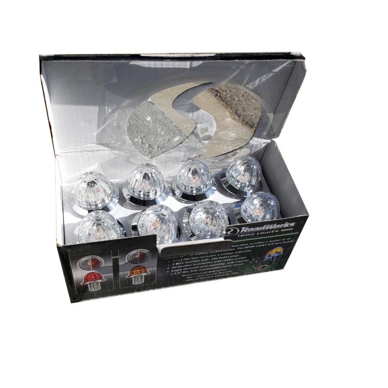 CAJA DE 8 Hero Mini 3/4" Luz de de Sandía