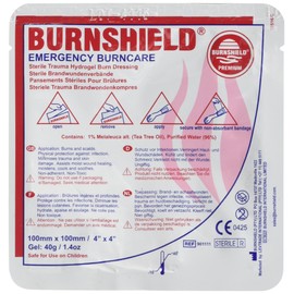 STJ AMBU F80001 Burnshield Hydrogel Dressing, 100 mm x 100 mm