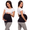 Womens Maternity Belly Band Everyday Support Band Stretch, Non Slip