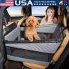 Unbranded Medium Large Dog Car Seat Travel Carrier with Breathable