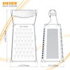 Deiss PRO Box Grater & Cheese Graters for Kitchen -
