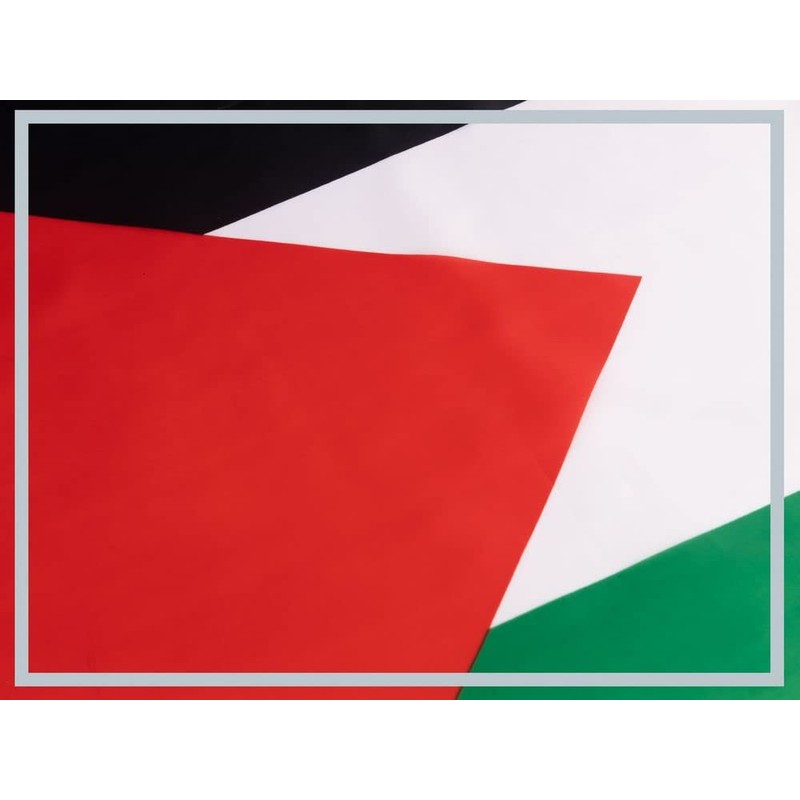 Aricona Palestine Flags, Weatherproof Flags with Brass Eyelets in Various