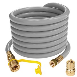 Westinghouse 25-Foot Natural Gas Hose with Adapter, 1/2-Inch Diameter, For Westinghouse Tri Fuel Generators