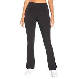 Balance Collection Womens McKenna High Rise Bootcut Yoga Pant, Black, Small