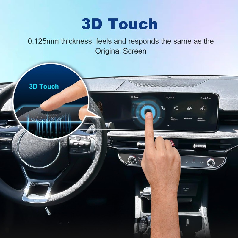 Coleya (4 Pack) 2025 Kia K5 Screen Protector for Kia