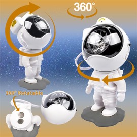 Astronaut Galaxy Projector, Star Projector, Astronaut Light Projector Starry Night Light Projector with 8 Colors LED Nebula Remote Kids Room Birthday Christmas Gifts