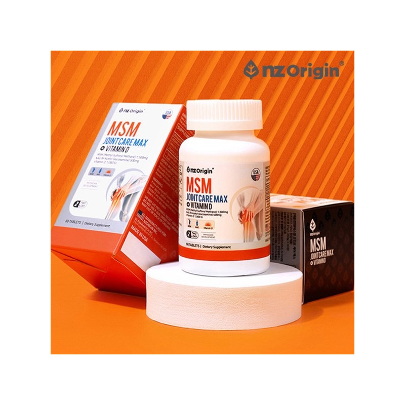 MSM NAG MSM Dietary Sulfur Glucosamine Knee Joint 4 Bottles