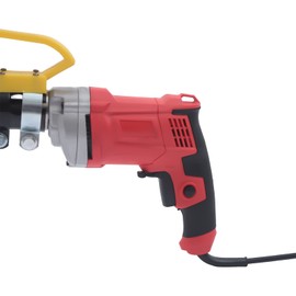 MuChaIOAK 700W Electric Mortar Grout Gun, Stainless Steel Grouting Pointing Caulking Tool, Cement Sprayer Applicator Machine With 2 Nozzles For Brick Pointing Cement Applicator Caulking Cement