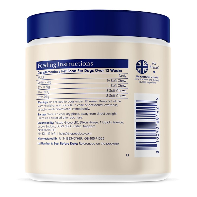 PetLab Co. Probiotic Support Chews – Daily Probiotic Supplements For