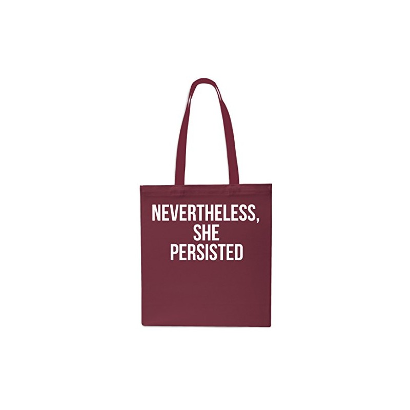 Nevertheless, She Persisted. Feminist Movement Tote Shopping Gym Beach Bag
