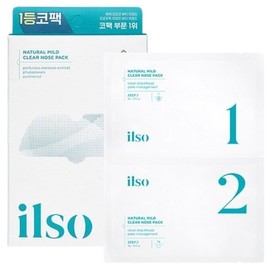 Nose pack 4-winner Ilsho Natural Mild Clear Nose Pack 5 pieces in 1 set 1 / 코팩4관왕 일소 네추럴 마일드 클리어 노우즈 팩 5매입 1세트 1개