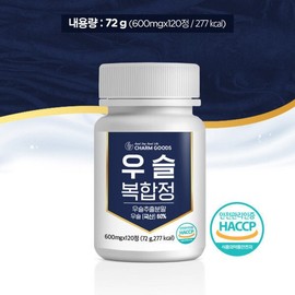 Cham Goods CHARM GOODS 우슬 추출물 복합정 600mgX120정 1통(2개월) 고함량 국산우슬 CHARM GOODS Cotehorn Extract Complex Tablet 600mgX120 tablets 1 bottle (2 months) High-dosage domestic Cotehorn