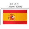 Spain Flag Fancy Dress Decoration x1 - Spanish Large Flag