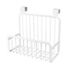 Basket With Hook Grid Storage Basket Hang It Behind A