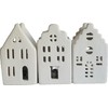 khevga Christmas Decoration LED House with Timer Set of 3