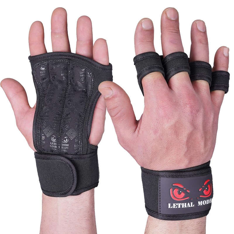 LETHAL MODE Gym Gloves For Men Women Weight lifting Gloves