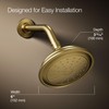 Kohler 72774-G-2MB Artifacts® Single-function showerhead, 1.75 gpm, Vibrant Brushed Moderne