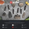 DI ORO Silicone Turner Spatula Set - 6 Piece Kitchen